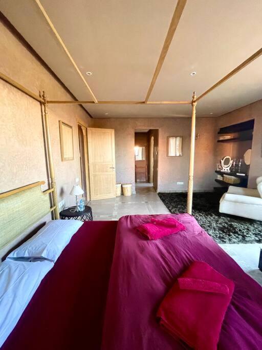Villa Marrakech Piscine Privee Vue Sur Golf&Atlas Marakeş Dış mekan fotoğraf